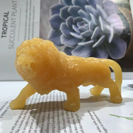 Calcite lion